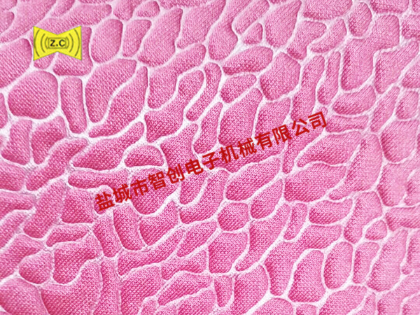 超声波压花布样